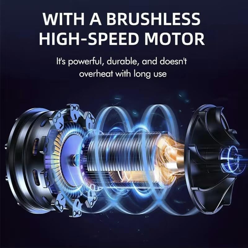 POWNYM High speed handheld storm machine, cordless blower, rechargeable dust collector