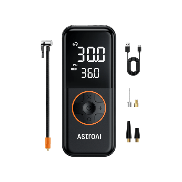 AstroAI L4 Portable Tire Inflator - 150 PSI Cordless & Rechargeable Air Pump